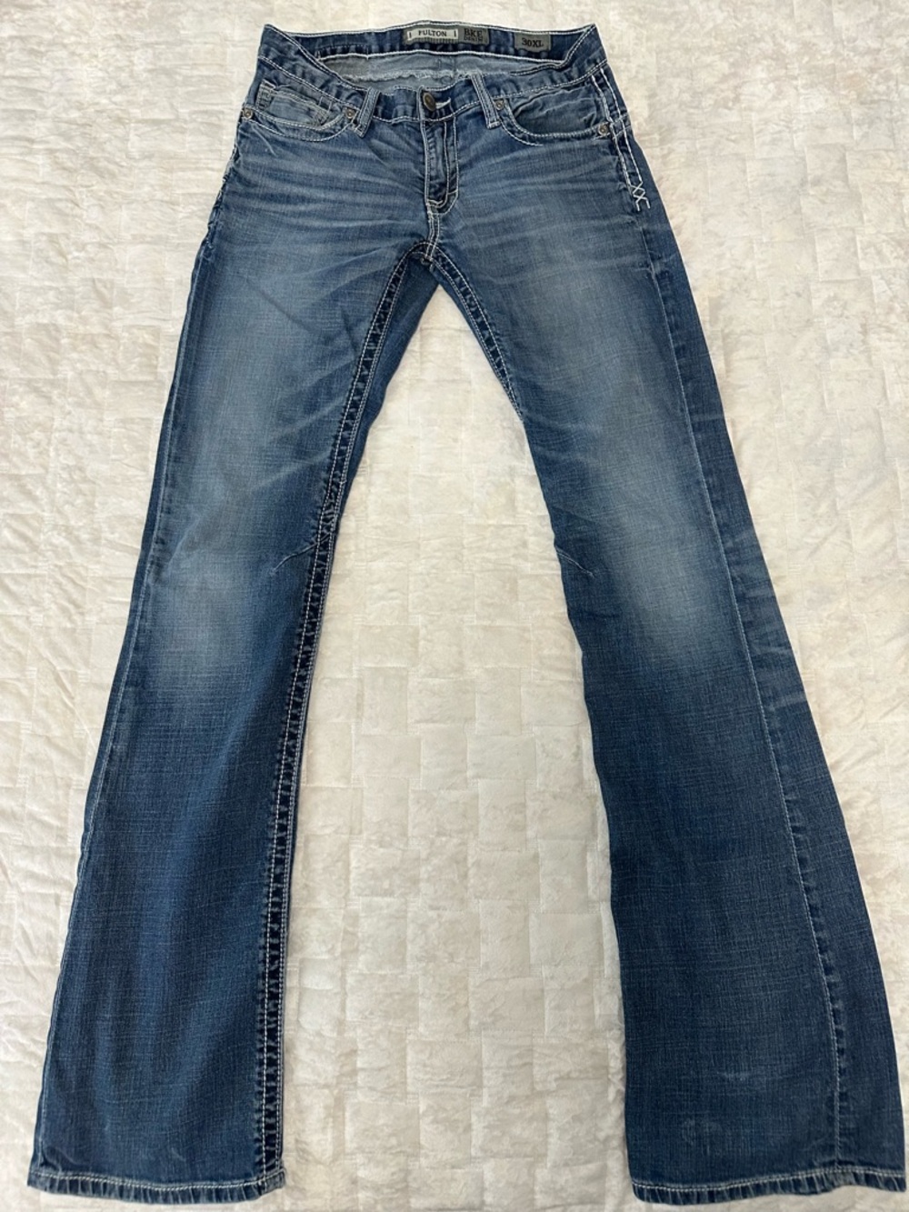 Men’s BKE Fulton Boot Stretch Jean. Size 30x36